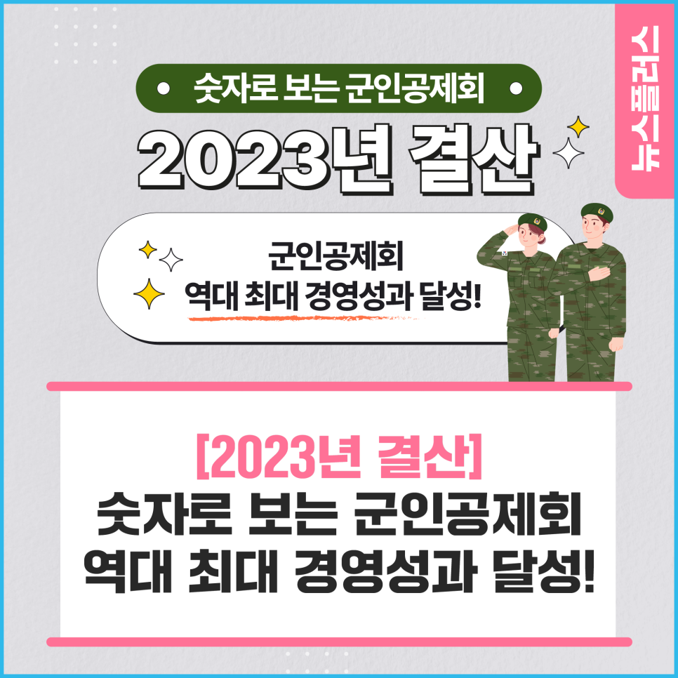 2023년도 결산 숫자로 보는 군인공제회